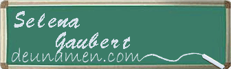 Selena Gaubert Visitenkarte